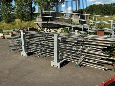 Overzichtsfoto van Scaffolding railings