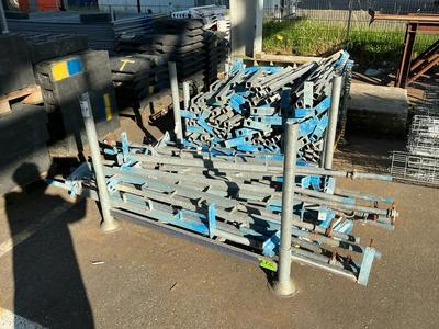 Overzichtsfoto van Scaffolding material