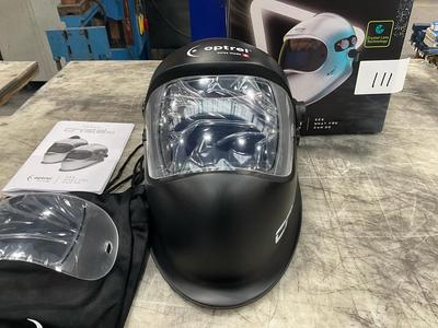 Overview picture of Optrel Crystal 2.0 welding helmet