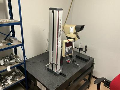 Imagen general de 2009 Mahr Digimar 817 CLM Height Measuring Instrument