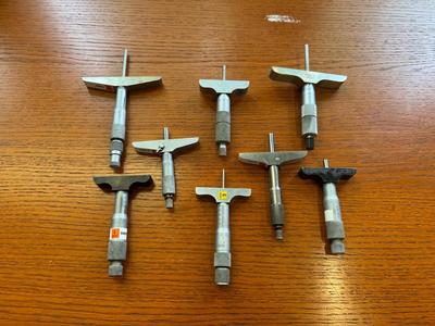 Imagen general de Holex and Mitutoyo Various Depth micrometer (8x)