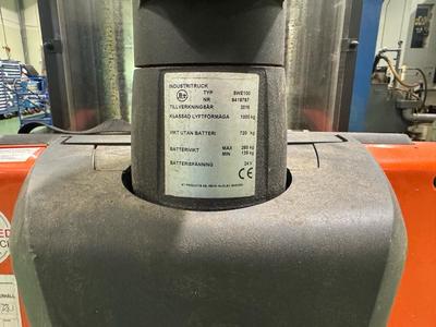 Overview picture of 2016 BT SWE100 electric pallet truck