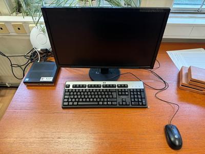Overzichtsfoto van IT setup