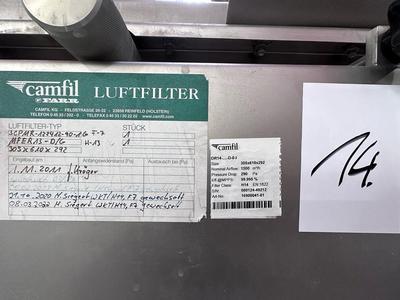 Übersichtsbild von Camfil Sterile air system