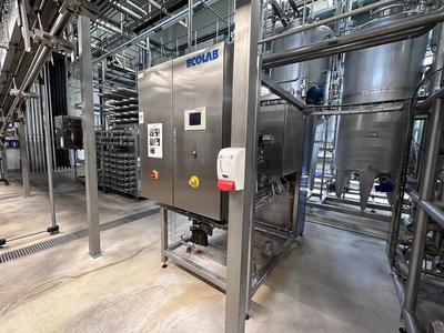 Översiktsbild av Ecolab P3 + VS1 Aseptic Hygiene system ACF unit