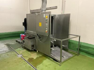 Overzichtsfoto van EPS Meat trolley washing machine