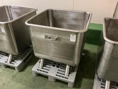 Overzichtsfoto van Inox stackable container 600L