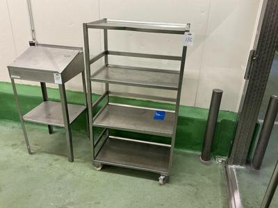 Übersichtsbild von Inox Shelf trolley