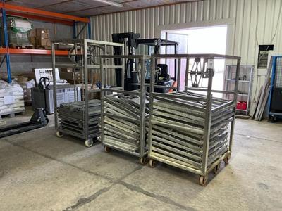 Übersichtsbild von Inox Press trolley