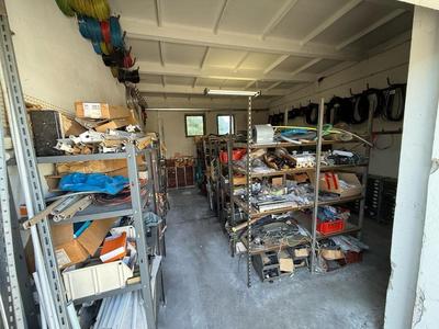Übersichtsbild von Complete spare parts warehouse