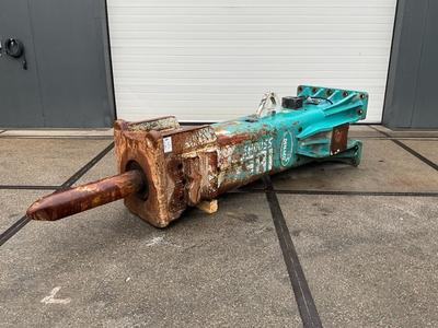 Overzichtsfoto van 2021 Dehaco IBEX5500HS Hydraulische sloophamer