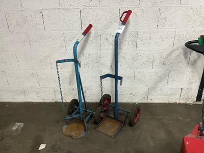 Översiktsbild av gas bottle trolley (2x)
