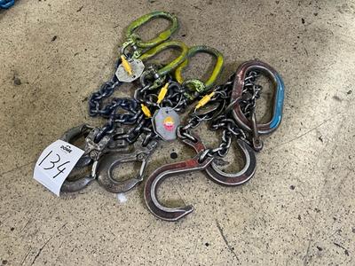 Översiktsbild av hoist chain (4x)