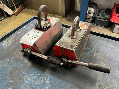 Översiktsbild av hoist magnet (2x)