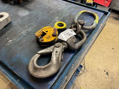 Översiktsbild av hoisting equipment (2x)