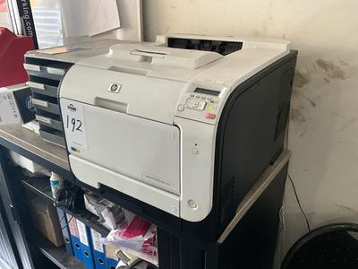 Overzichtsfoto van hp Laserjet Pro 400 color printer