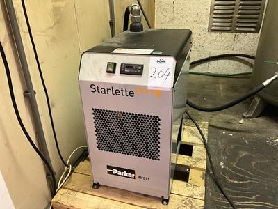 Overzichtsfoto van 2020 Parker Starlette Plus E lucht droger