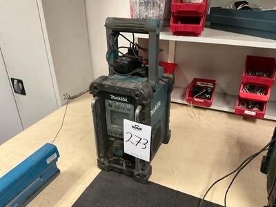 Imagen general de makita battery construction radio