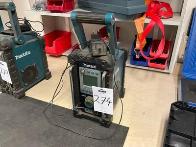 Imagen general de makita battery construction radio