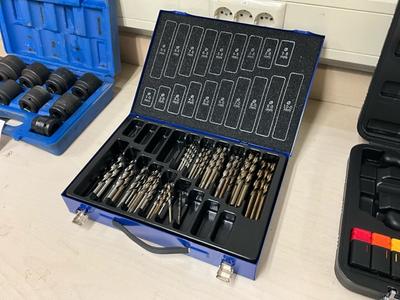 Overzichtsfoto van BC HSS-G boren set