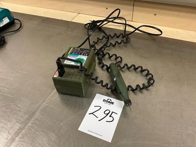 Overzichtsfoto van Proxxon NG 2/S graveer machine