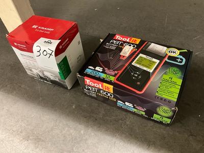 Overzichtsfoto van Toolit PBT 600 accu tester