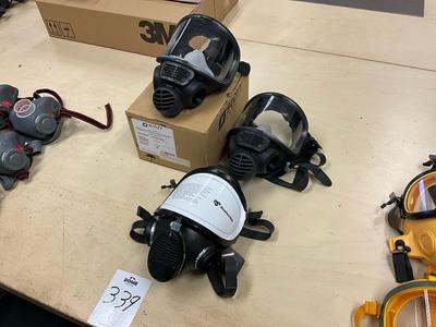 Overzichtsfoto van Scott FM3S volgelaatsmasker (3x)