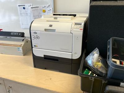Overzichtsfoto van hp Laserjet Pro 400 Color printer
