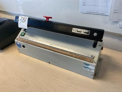 Overzichtsfoto van audion seal machine