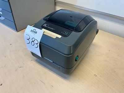 Overzichtsfoto van 2016 Zebra GK420t label printer