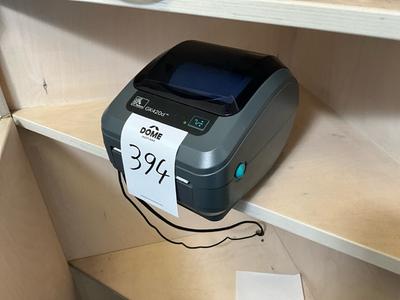 Overzichtsfoto van 2019 Zebra GK420d label printer