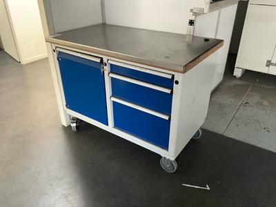 Overzichtsfoto van werkbank