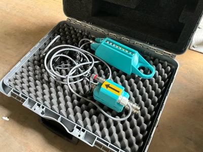 Overzichtsfoto van druk meter