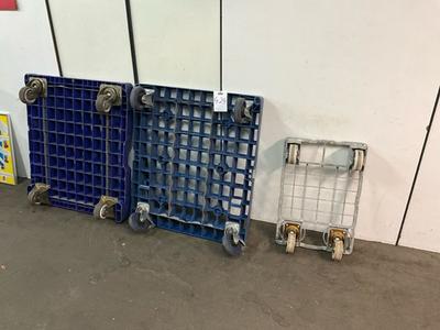 Overzichtsfoto van transport plateau (3x)