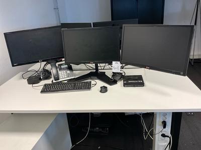 Overzichtsfoto van IT-set up