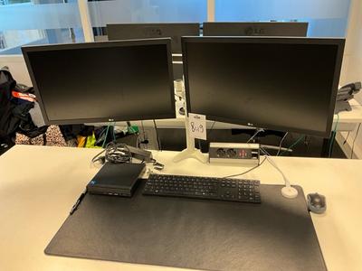 Overzichtsfoto van IT-set up