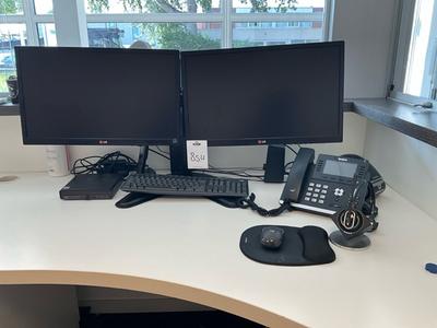 Overzichtsfoto van IT-set up