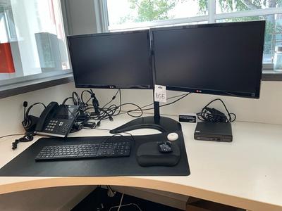 Overzichtsfoto van IT-set up