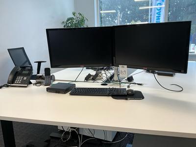 Overzichtsfoto van IT-set up