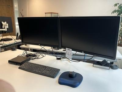 Overzichtsfoto van IT-set up