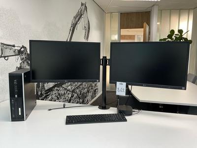 Overzichtsfoto van IT-set up