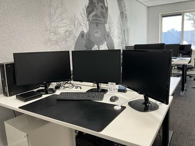 Overzichtsfoto van IT-set up