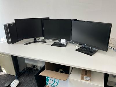 Overzichtsfoto van IT-set up