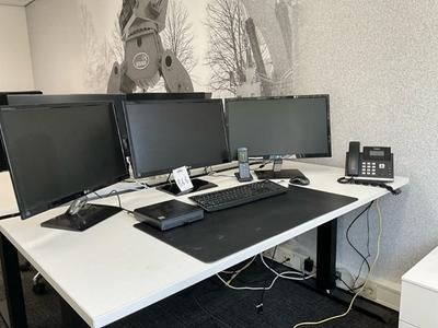 Overzichtsfoto van IT-set up