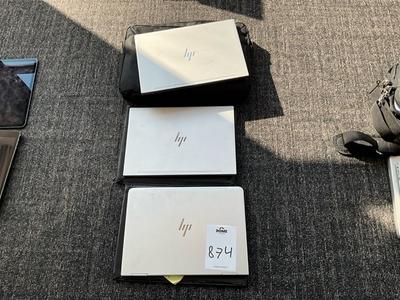 Overview picture of HP laptop (3x)