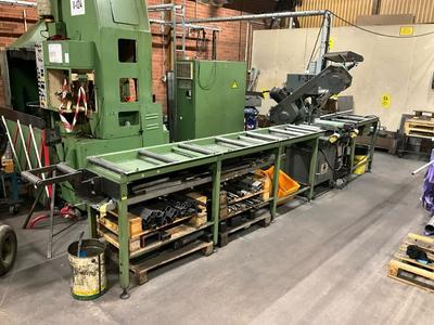 Photo d'aperçu de Pedrazzoli SN 340 SA-IDR Saw including roller conveyor