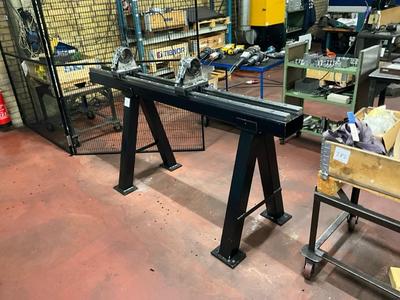 Immagine panoramica di Pipe fixture stand