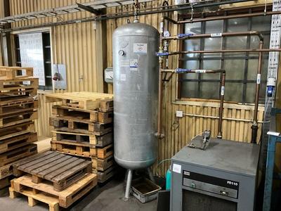Overview picture of Atlas copco Air tank