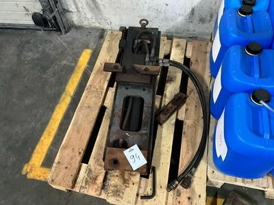 Immagine panoramica di hydraulic forklift positioner