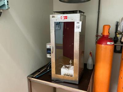 Overview picture of Flame control machine